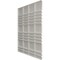 Ekena Millwork 19 5/8in. W x 19 5/8in. H Stacked EnduraWall Decorative 3D Wall Panel Covers 2.67 Sq. Ft. WP20X20SDCST - alternate 3